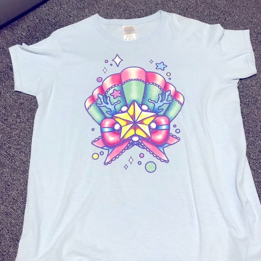 Kawaii seashell shirt